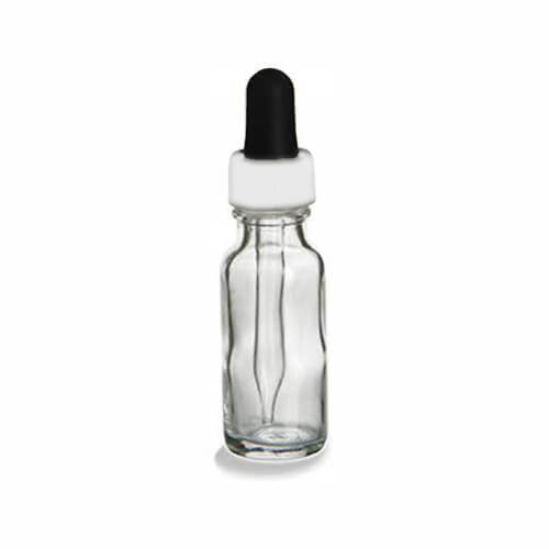 30ml Glass Dropper Bottle (Clear Dropping Bottle)