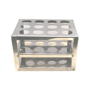 Steel 12 Hole Test Tube Rack, Test Tube Stand