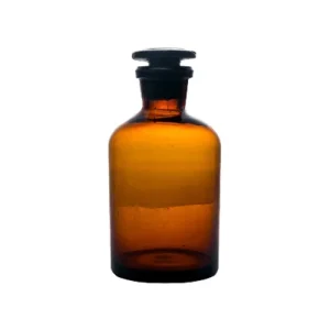 Amber Glass Reagent Bottle 250ml Narrow Mouth