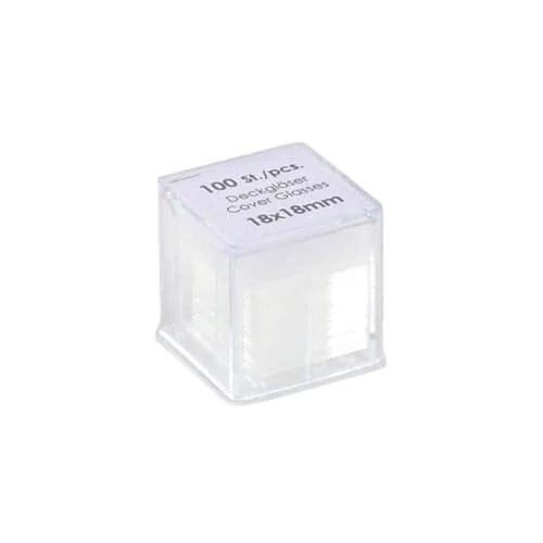 18 mm Cover Glass Cover Slip 100 Pcs