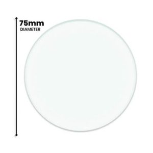 Double Convex Optical Lens 75 mm