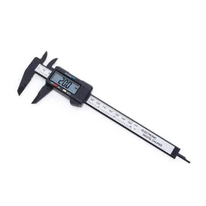 Electronic Digital Caliper 150 mm Plastic Slide Caliper 6 Inch