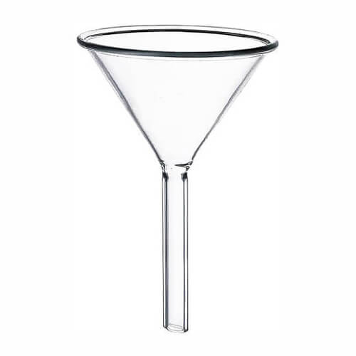 Glass Funnel, 90mm China