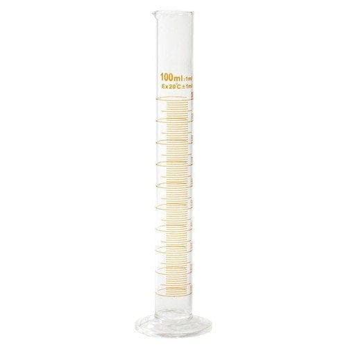 Glass Measuring Cylinder 100ml Graduated Cylinder, China