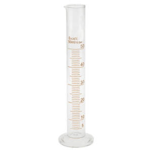 Glass Measuring Cylinder 50ml Graduated Cylinder, China