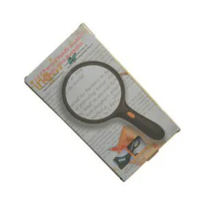 Magnifying Glass 150mm Double Magnification Magnifier with 3 LED Light - Image 2