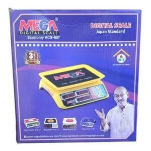 Mega 15 Kg Economy ACS-607 Tray Plate Scale - Image 2
