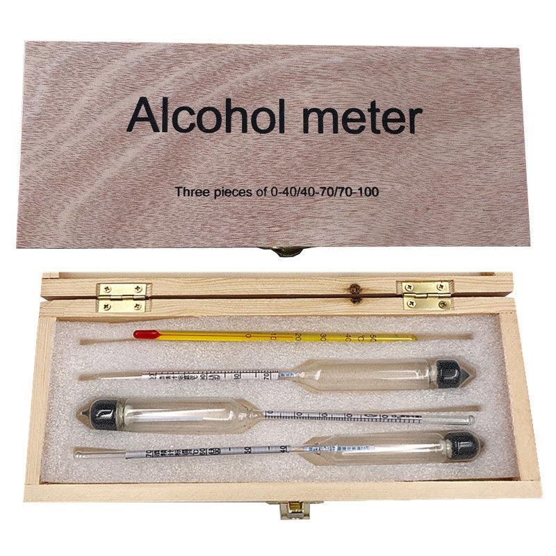 Alcohol Meter 0-40 / 40-70 / 70-100 Sets