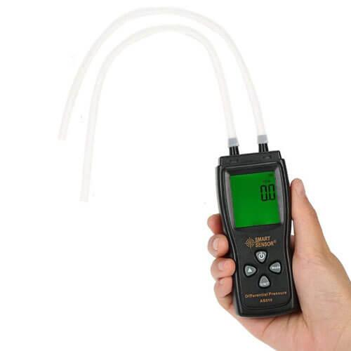 Smart Sensor Digital Manometer AS510 Differential Pressure Meter - Image 2