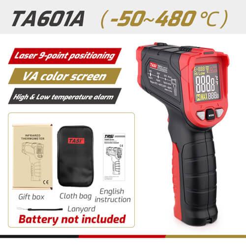 Digital Infrared Thermometer TA601A Non Contact Temperature Gun - Image 2