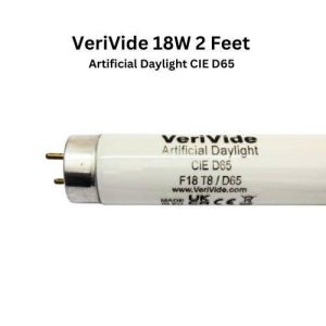 VeriVide 18W 2 Feet Artificial Daylight CIE D65 (F18 T8/D65)
